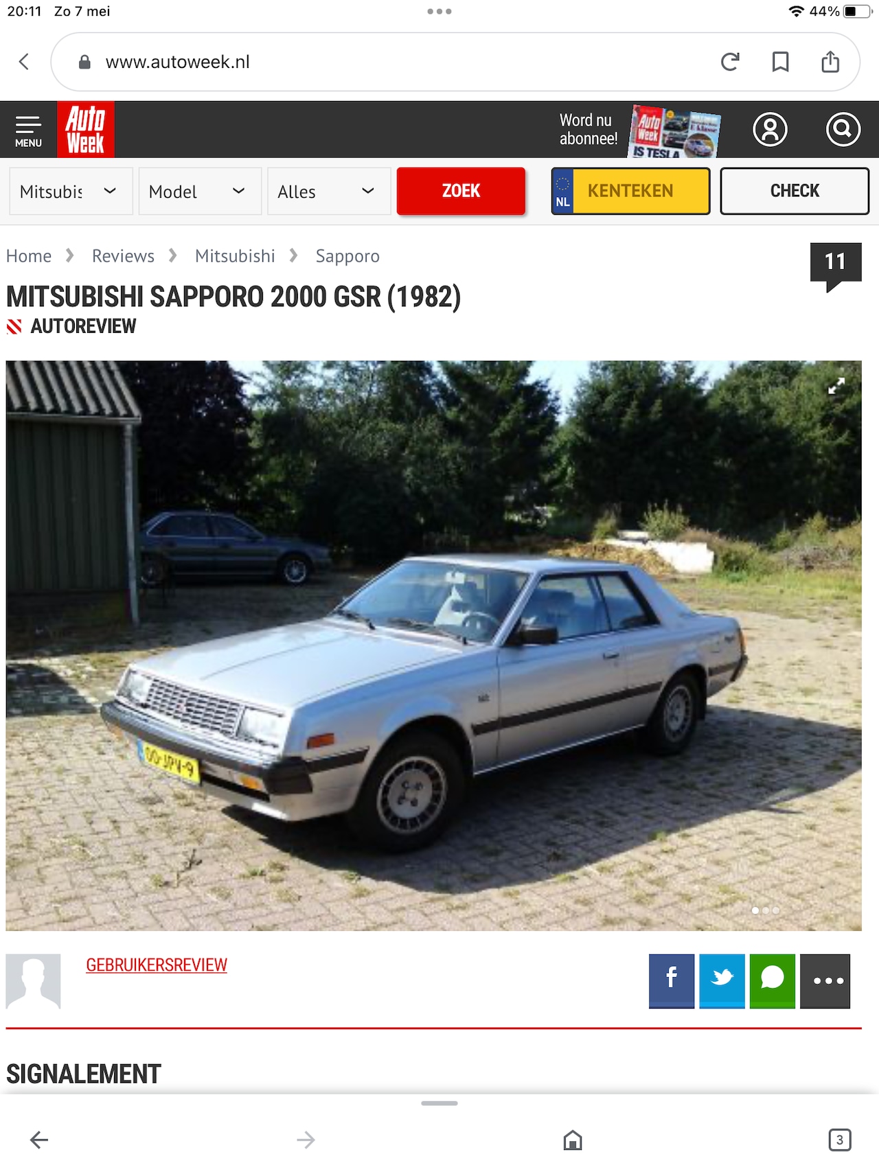 Mitsubishi Sapporo - 2.0 GSR - AutoWereld.nl