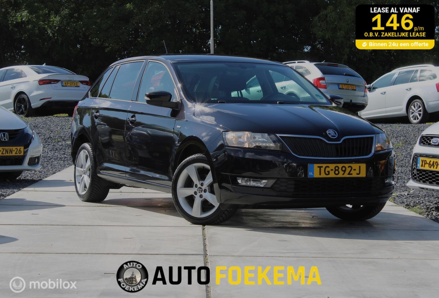 Skoda Rapid Spaceback - 1.0 TSI Greentech Clever CLIMA STOELVW - AutoWereld.nl