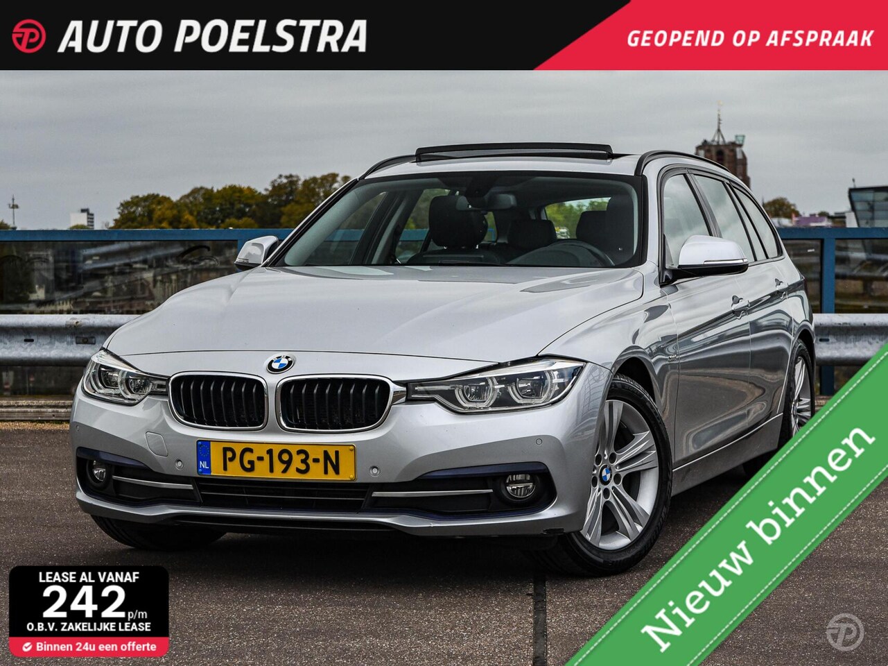BMW 3-serie Touring - 320d EDE High Executive Panoramadak Leder LED Trekhaak - AutoWereld.nl
