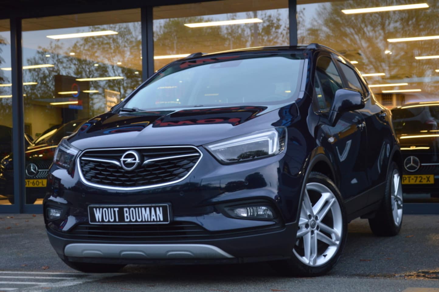 Opel Mokka X - 1.4 Turbo Black Edition Led Leder Navi Schuifdak Camera Pdc - AutoWereld.nl
