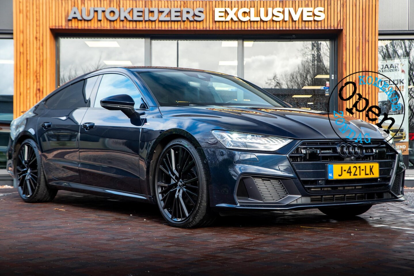 Audi A7 Sportback - 45 TFSI quattro Pro Line S 360 Camera B&O 360 Camera B&O Memory 21" LMV ACC Keyless Ambien - AutoWereld.nl
