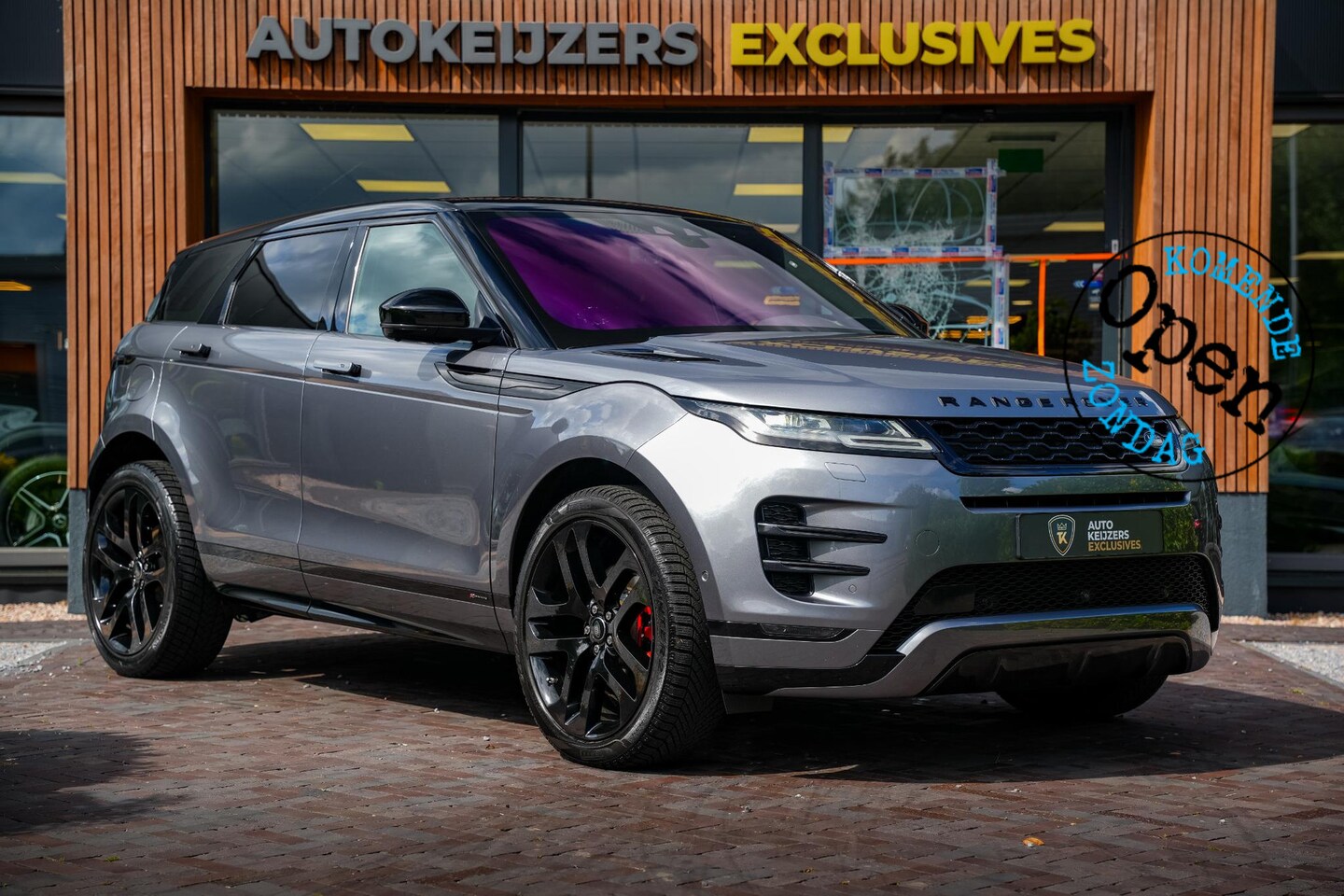 Land Rover Range Rover Evoque - 2.0 P300 AWD R-Dynamic HSE 360 cam Meridian Leer ACC HUD Keyless - AutoWereld.nl
