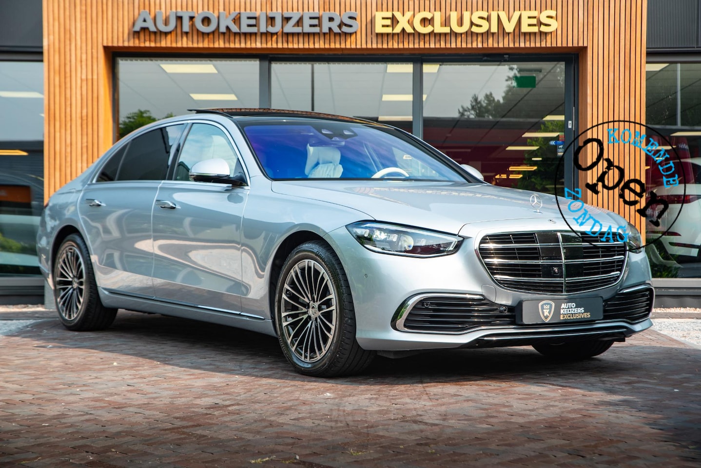 Mercedes-Benz S-klasse - 350d 4MATIC Lang Full Option Manufaktur Burmester Panodak 360 Cam Entertainment Massage - AutoWereld.nl