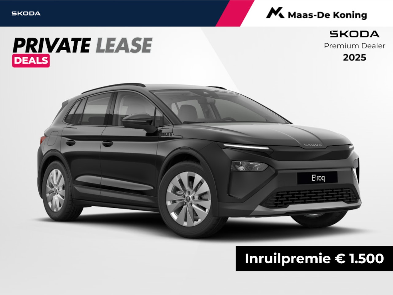 Skoda Elroq - Selection Elektromotor 125 kW / 170 PK SUV Elektri | PRIVATELEASE 399,- PER MAAND!! | 1500 - AutoWereld.nl