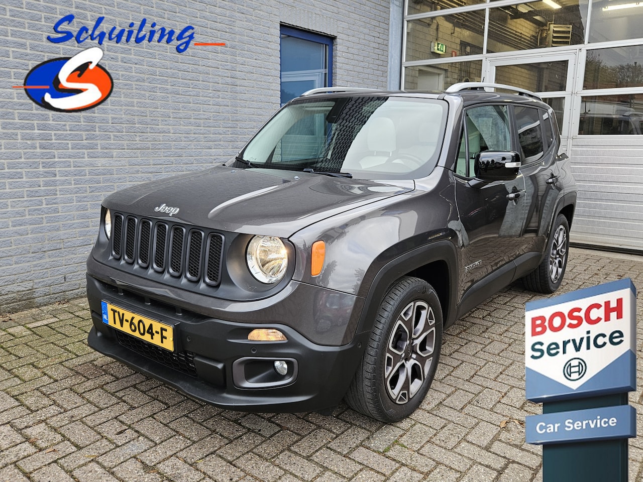 Jeep Renegade - 1.4 MultiAir Limited Inclusief Afleveringskosten - AutoWereld.nl