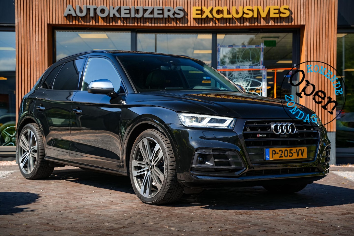 Audi Q5 SQ5 - 3.0 TDI quattro Panoramadak Luchtvering B&O Carbon Adapt. Cruise 360Cam Memory 21''LM - AutoWereld.nl