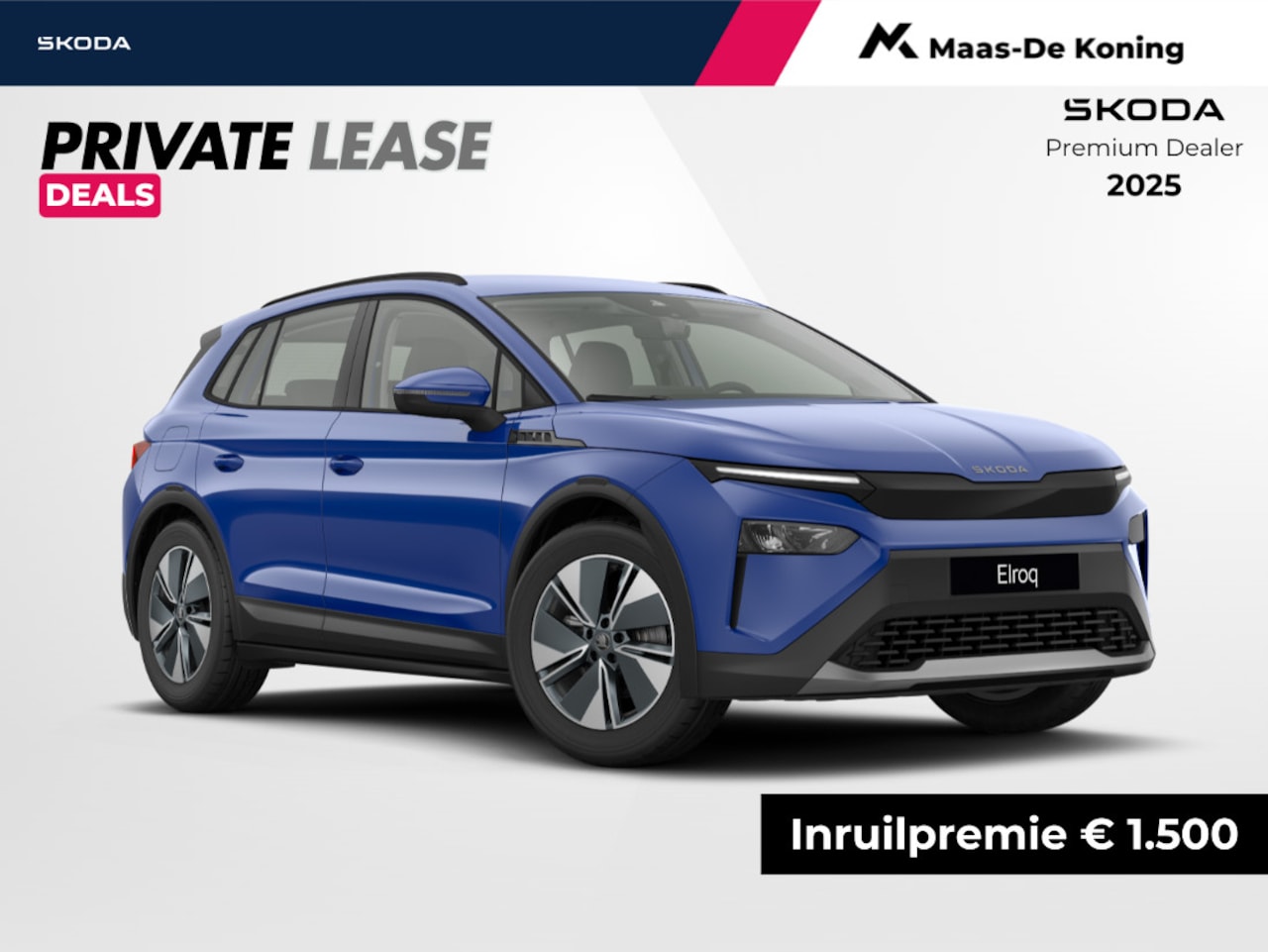 Skoda Elroq - Selection Elektromotor 125 kW / 170 PK SUV | Trekhaak wegklapbaar | PRIVATELEASE 407,- PER - AutoWereld.nl