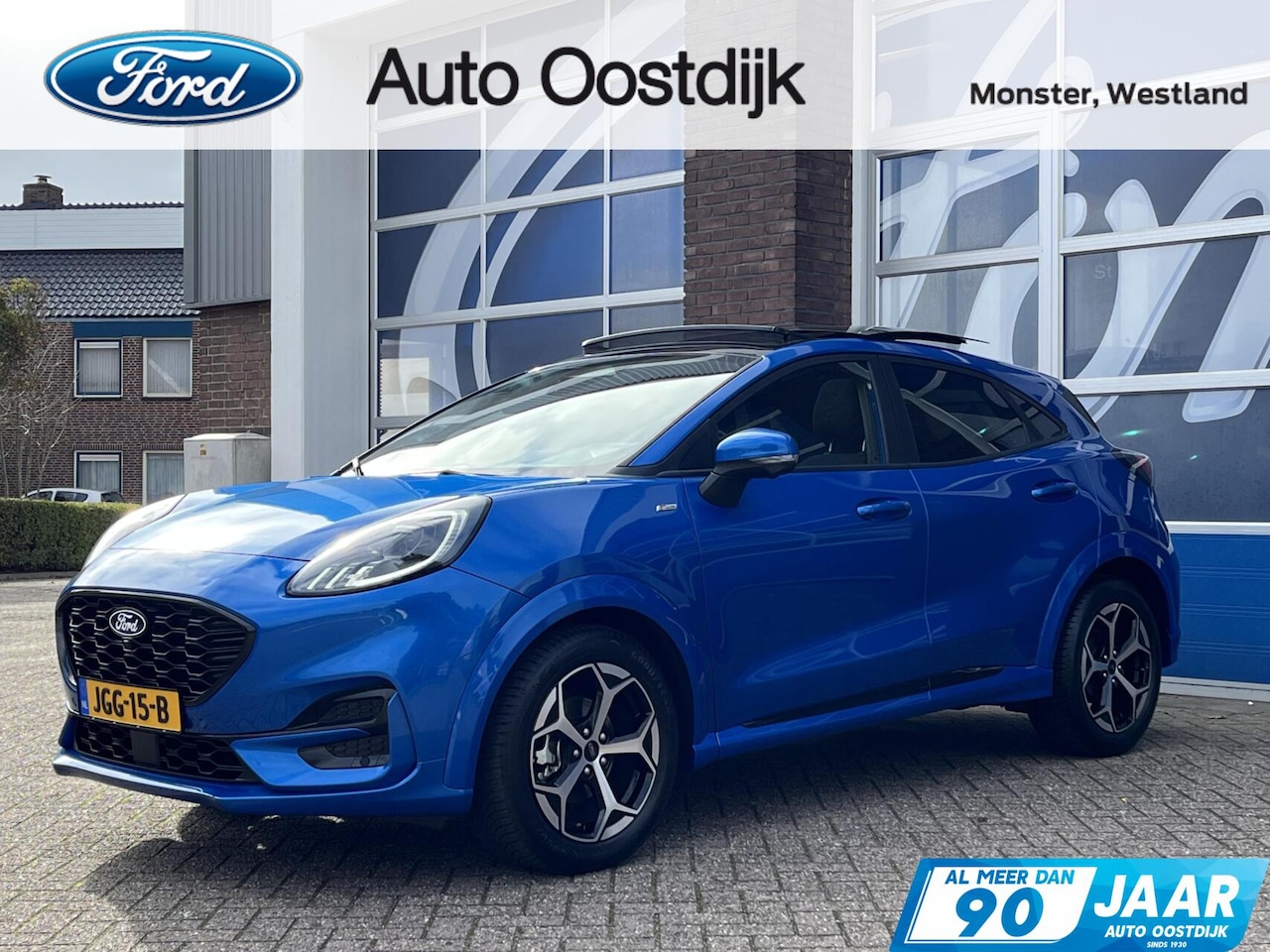 Ford Puma - 1.0 EcoBoost Hybrid ST-Line 125PK Automaat NIEUW MODEL!! Panodak Afn. Trekhaak Winterpack - AutoWereld.nl