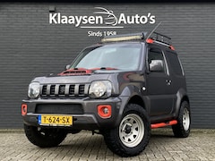 Suzuki Jimny - 1.3 4WD Exclusive | leder interieur | airco | trekhaak | stoelverwarming | imperiaal | ele