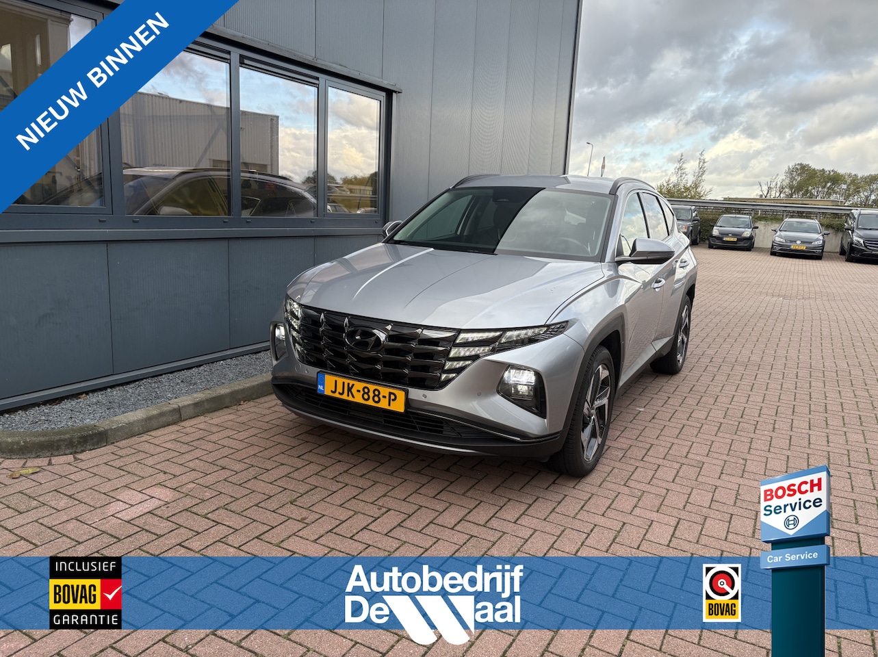 Hyundai Tucson - 1.6 T-GDi 180pk HEV Comfort LEDER/KEYLESS/CAMERA/CARPLAY/ADAPT.CRUISE/19INCH - AutoWereld.nl