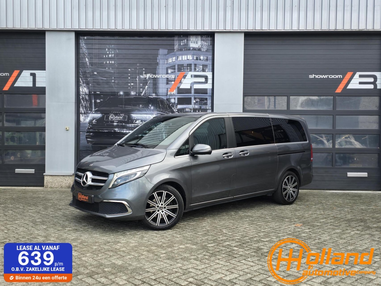 Mercedes-Benz V-klasse - 300d Lang DC Avantgarde|BURMESTER|360CAM - AutoWereld.nl