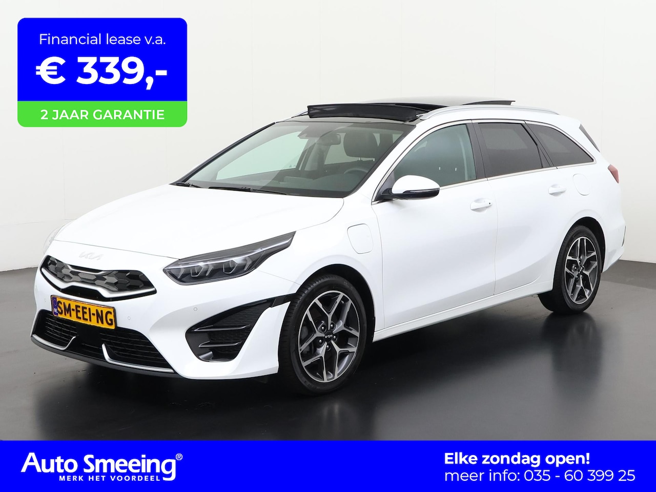 Kia Cee'd Sportswagon - Ceed 1.6 GDI PHEV ExecutiveLine | Panoramadak | Leder | Zondag Open! - AutoWereld.nl