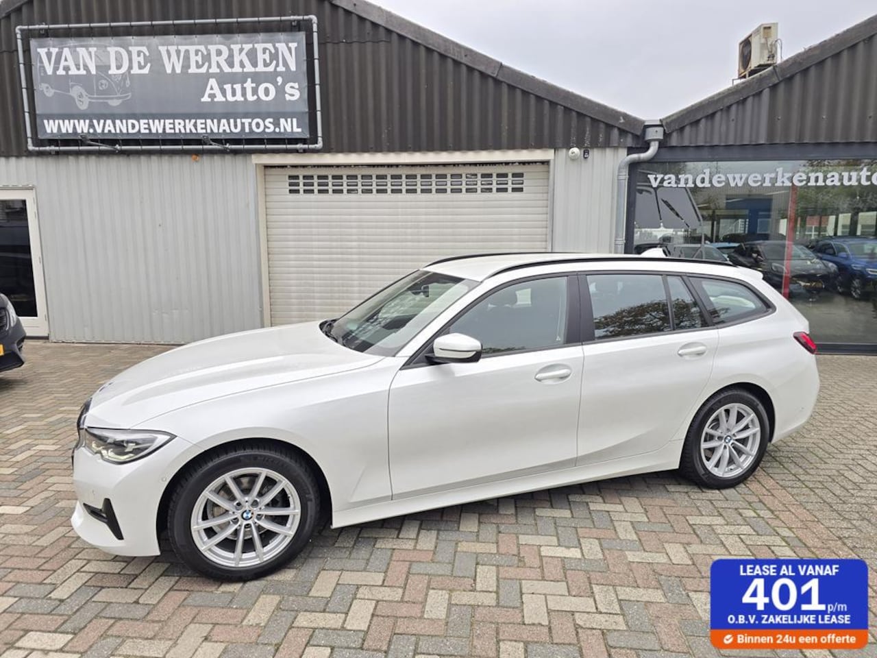 BMW 3-serie Touring - 318i Business Edition AUTOMAAT Clima|Navi|LED|Metallic|Nap!! - AutoWereld.nl