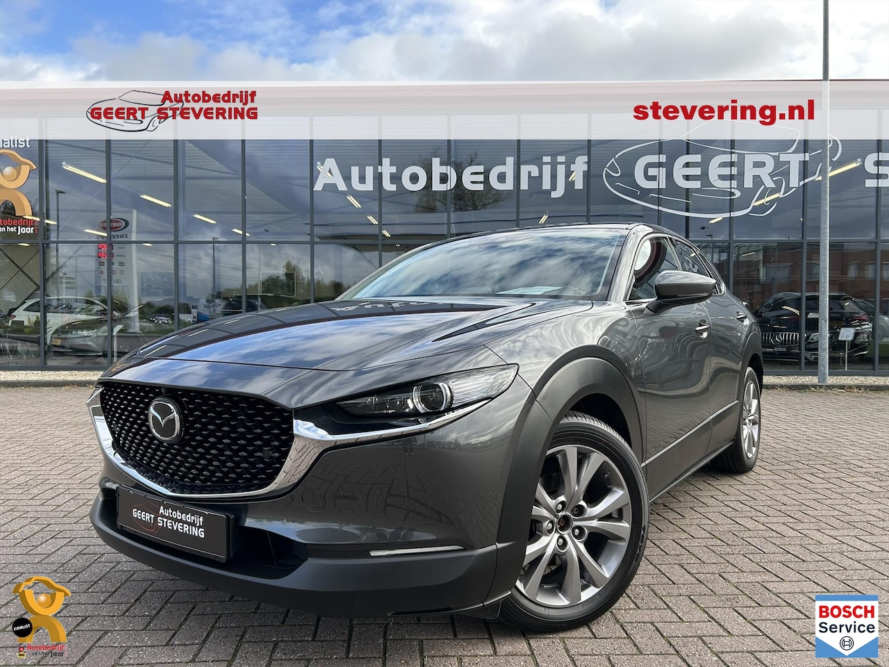 Mazda CX-30 - 2.0 e-SkyActiv-G M Hybrid Luxury / Bose / Leder / Trekhaak - AutoWereld.nl