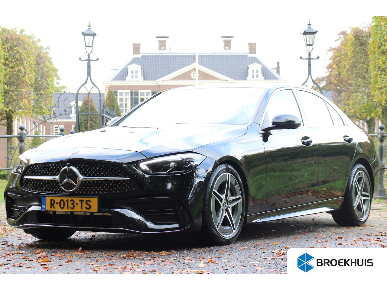Mercedes-Benz C-klasse - 180 AMG | LEDER / ALCANTARA | BURMESER | ADAPTIVE CRUISE | 360 CAMERA | STOELVERWARMING | - AutoWereld.nl