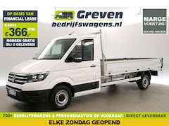 Volkswagen Crafter - 35 2.0 TDI L4 | 140PK | MARGE | 3000kg Trekhaak | Laadbak | Achterklep | 3-Zits | Airco