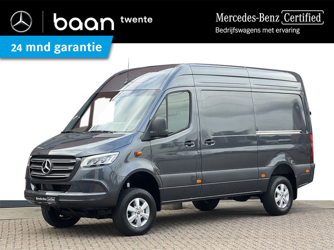 Mercedes-Benz Sprinter - 319 4x4 | Dubbele schuifdeur | Distronic | Trekhaak | Certified 24 mnd garantie - AutoWereld.nl