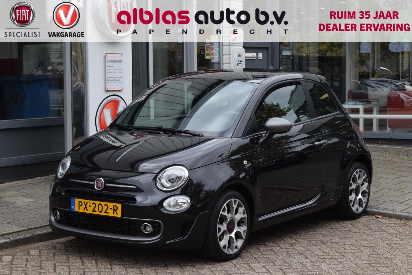 Fiat 500 - 80pk Turbo Sport|16"|PDC|Cruise|Lage km. - AutoWereld.nl