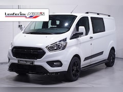 Ford Transit Custom - 2.0 TDCi 130 pk Dubbel Cabine Edition Navi Camera, RAPTOR Grille, 18" LMV, Treeplanken, Sp