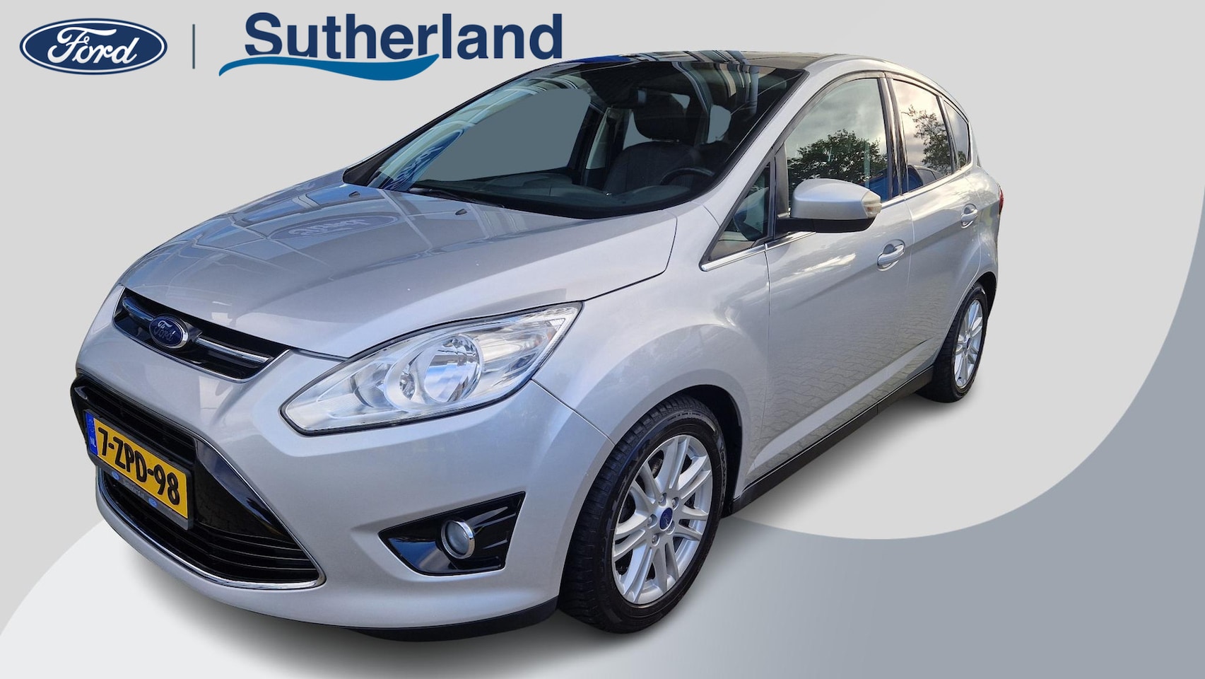 Ford C-Max - 1.0 Titanium Full options! | Trekhaak | Distr.riem in 2024 verv. | Volledig dealer onderho - AutoWereld.nl