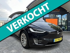 Tesla Model X - 100D 5P 91% SOH Trekhaak Wit Leder NL-Auto