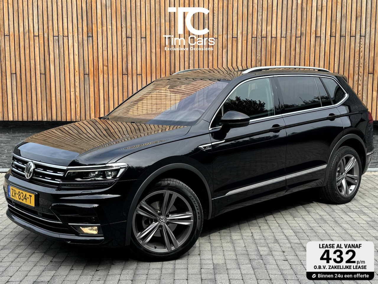 Volkswagen Tiguan Allspace - 1.5 TSI R-line DSG | Panoramadak | Apple CarPlay | Navigatiesysteem | 19 inch velgen | Par - AutoWereld.nl