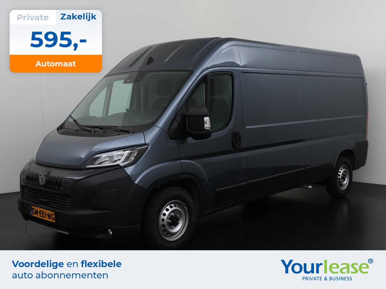 Peugeot Boxer - 2.2 BlueHDi 180PK 3.5T L3H2 Automaat | 595,- Full Operational Lease | Direct uit voorraad - AutoWereld.nl