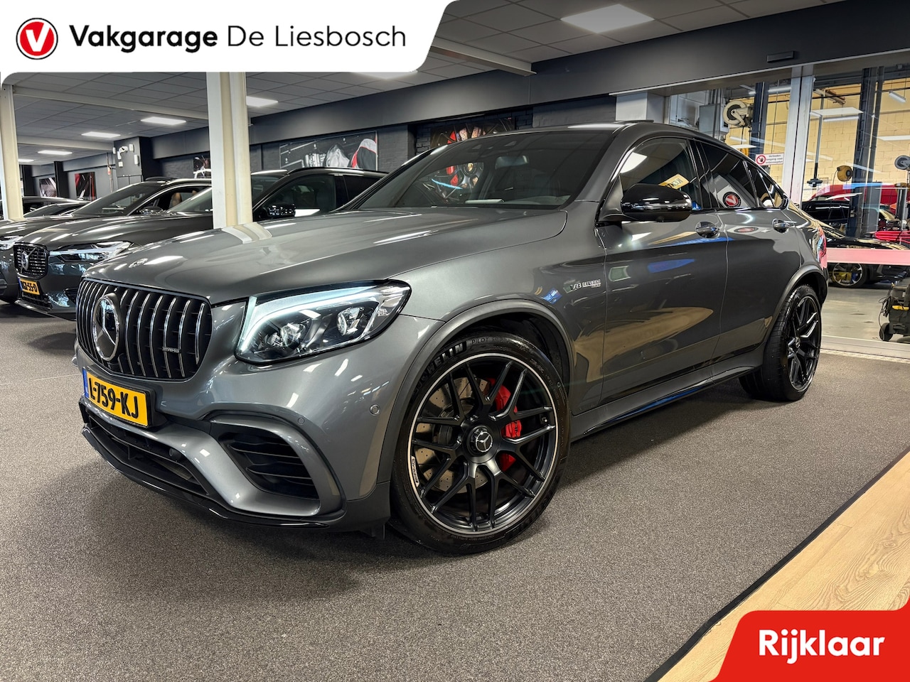 Mercedes-Benz GLC-klasse Coupé - AMG 63 S 4MATIC+ edition 1/schuifdak/schaalstoelen/headup/dealer ond. - AutoWereld.nl