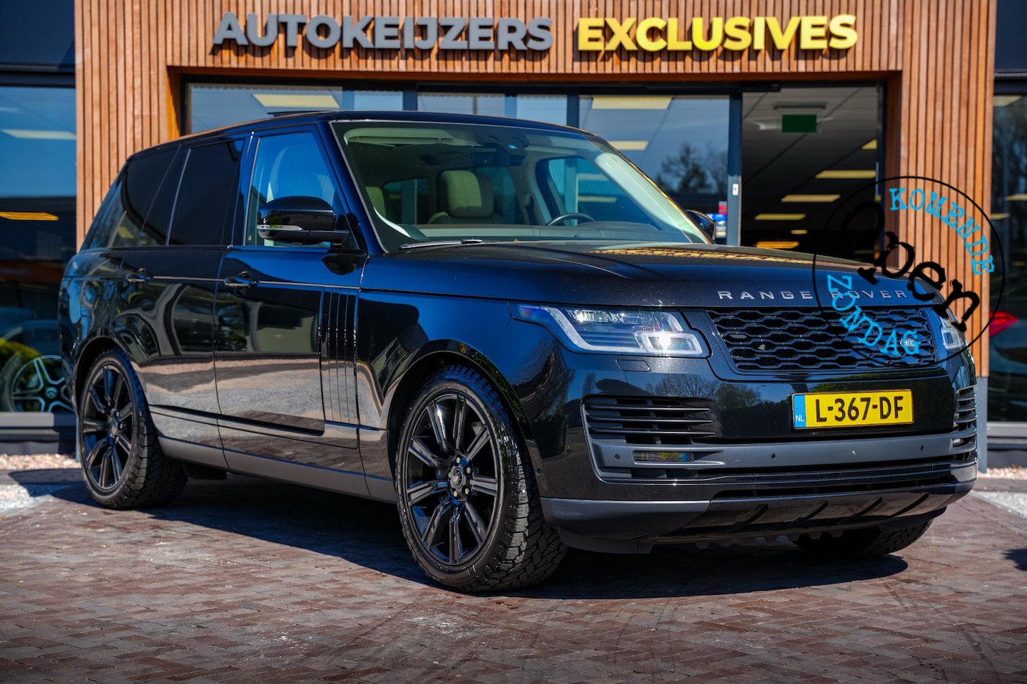 Land Rover Range Rover - 2.0 P400e Vogue 1e eigenaar Panoramadak Keyless Stoelvent.  360 Camera - AutoWereld.nl