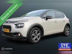 Citroën C3 - 1.2 PureTech C-Series, App connect, Stoelverwarming, Cruise, Crème Metallic, Clima, Donker