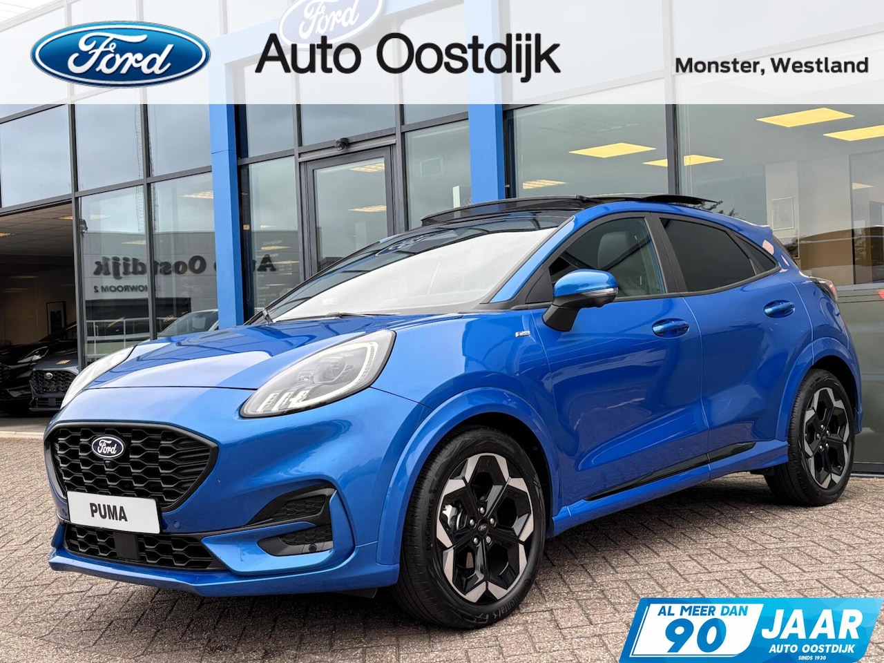 Ford Puma - 1.0 EcoBoost Hybrid ST-Line X 155PK Automaat NIEUW MODEL!! Afn. Trekhaak Panodak Winterpac - AutoWereld.nl