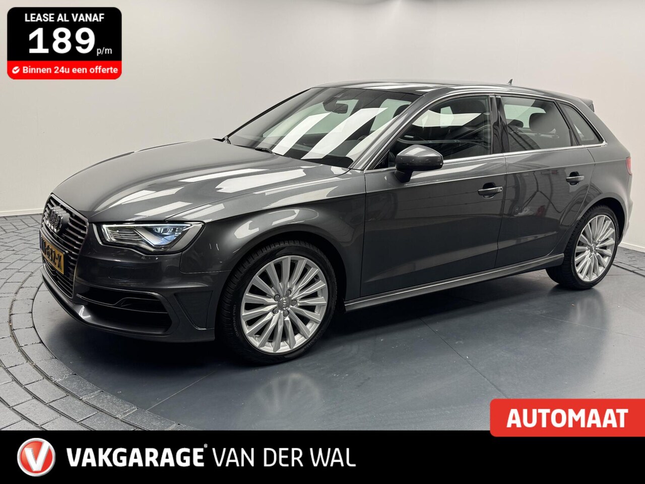 Audi A3 Sportback - 1.4 e-tron PHEV S-Line Panoramadak-Navigatie-Cr.contr-Clima-Parkeersensoren-Leder-Lm18''ve - AutoWereld.nl