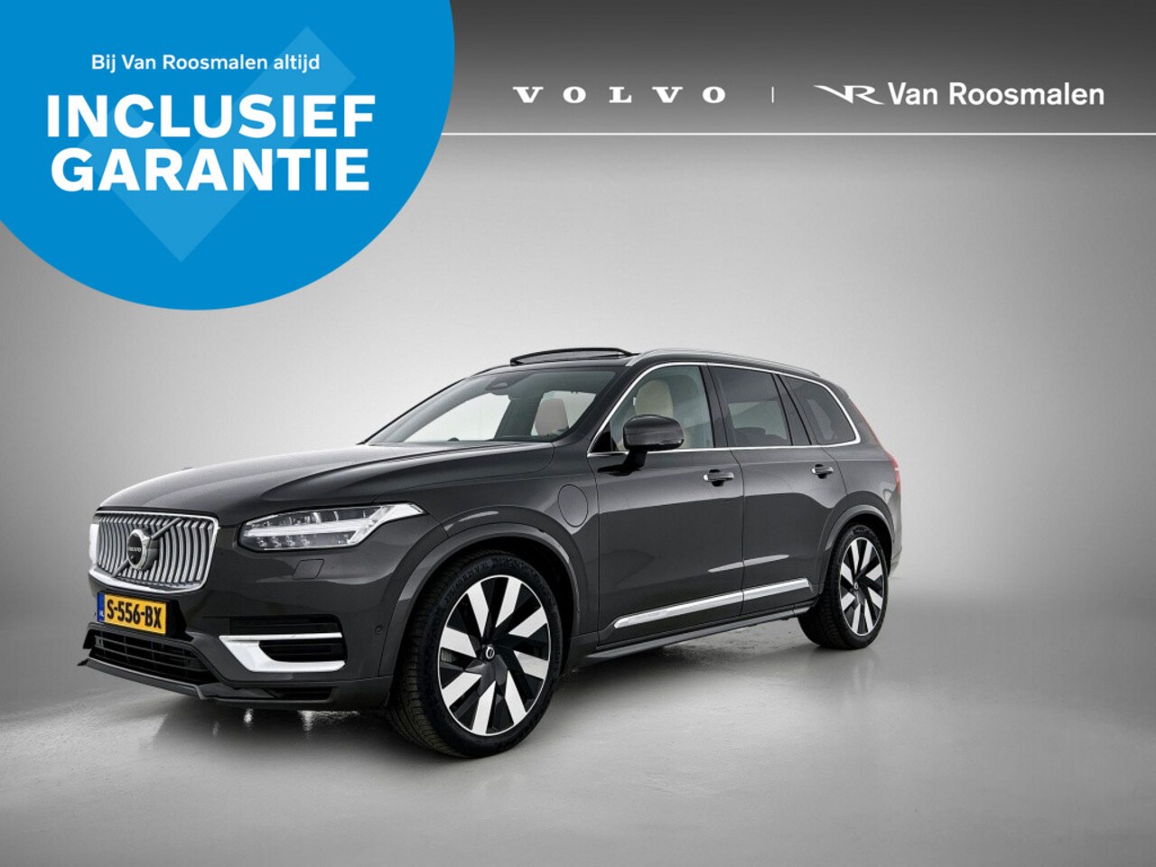 Volvo XC90 - 2.0 T8 AWD Ultimate Bright | Luchtvering | Leder | Panoramadak | - AutoWereld.nl