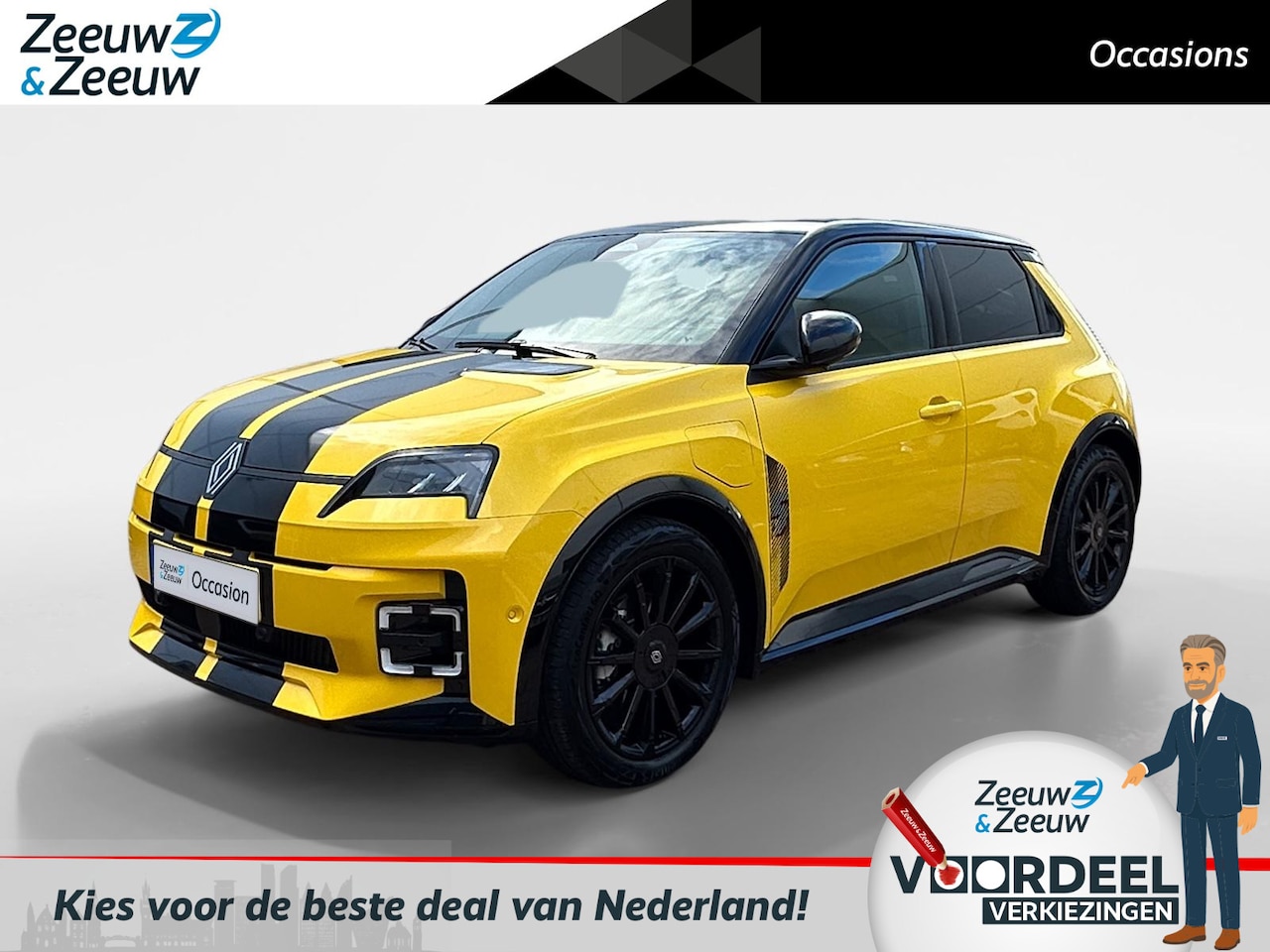 Renault 5 - comfort range iconic cinq 52 kWh | Herman Kardon | Camera | Navigatie | Apple Carplay/Andr - AutoWereld.nl