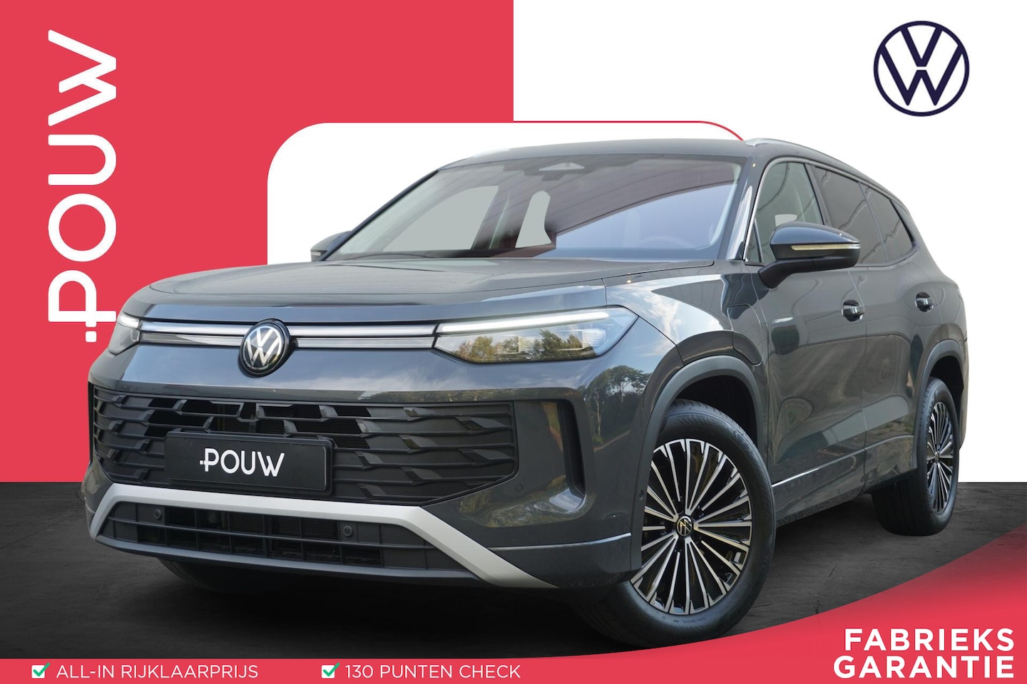 Volkswagen Tayron - 1.5 204pk eHybrid Life Edition | SoH 100% | Camera | Adaptive Cruise | Comfort Pakket - AutoWereld.nl