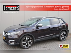 Nissan Qashqai - 1.3 DIG-T 160PK Automaat Tekna + Trekhaak/Pano-dak/Memory-stoel/Winter-pack/Leder