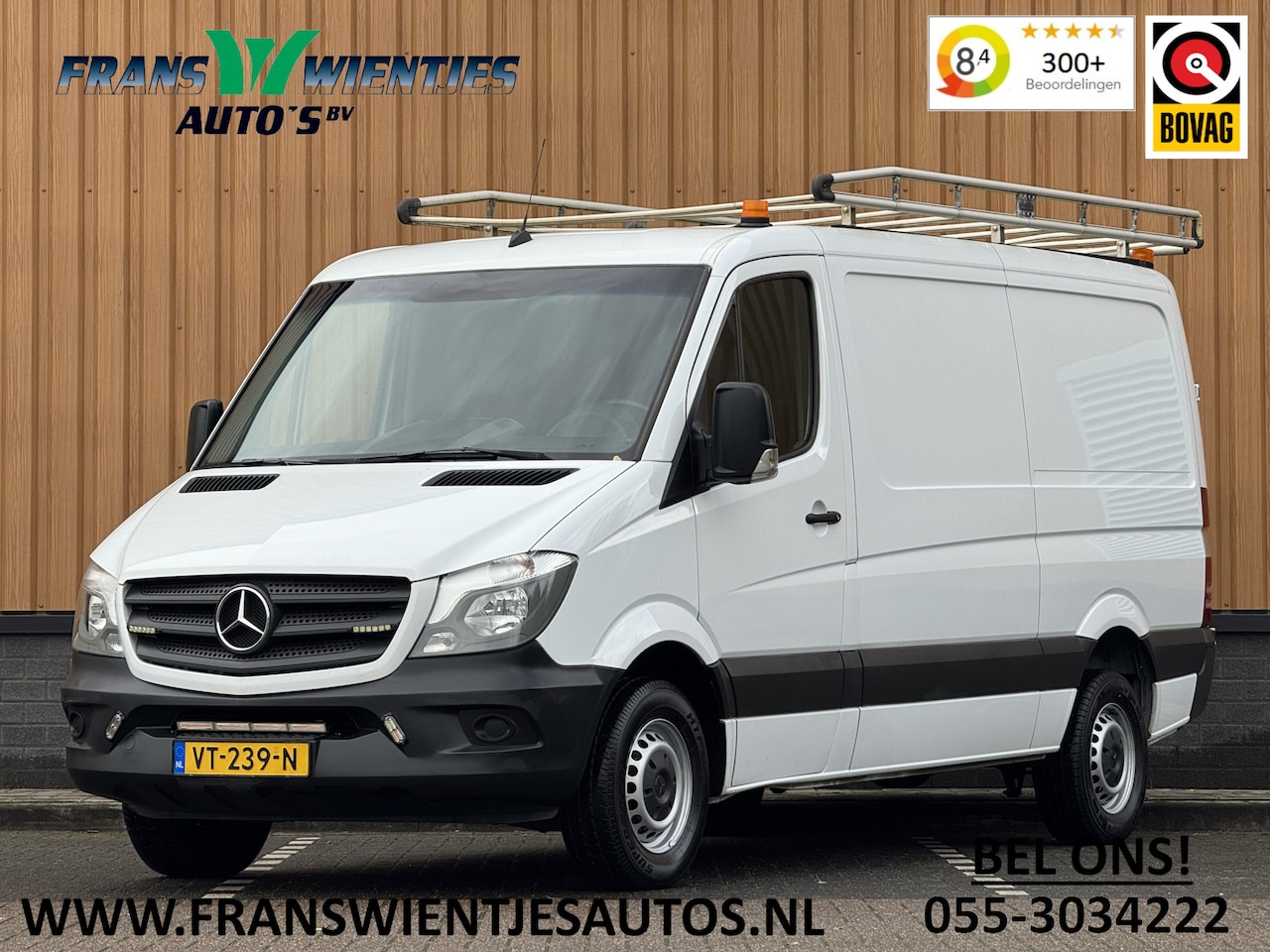 Mercedes-Benz Sprinter - 213 2.2 CDI 366 | 3 Persoons | Trekhaak | Cruise Control | Stoelverwarming | Bluetooth | M - AutoWereld.nl