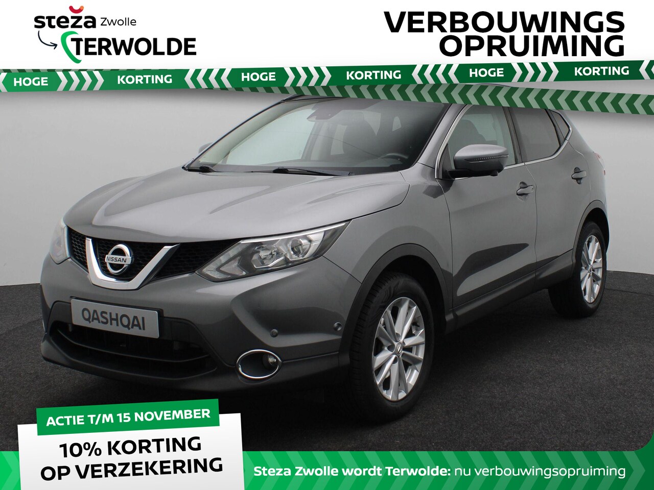Nissan Qashqai - 1.2 Business Edition | Lederen Bekl. | Stoelverw. | Trekhaak | Panoramadak | - AutoWereld.nl
