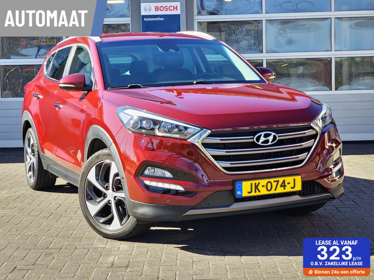 Hyundai Tucson - 1.6 T-GDi Premium 4WD|Automaat|Carplay|Leer|Stoel verwarming & koeling| - AutoWereld.nl