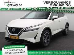 Nissan Qashqai - 1.3 MHEV Xtronic Tekna | AUTOMAAT | Panoramadak | Half leder | Head-Up | 360 Camera |