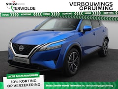 Nissan Qashqai - 1.3 MHEV Xtronic Tekna | AUTOMAAT | Panoramadak | Half leder | Head-Up | 360 Camera |