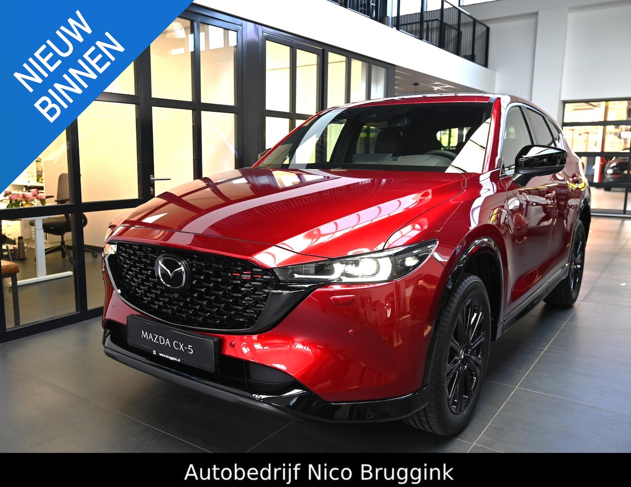 Mazda CX-5 - e-SkyActiv-G 165 automaat Homura met Comfort Pack *All-in prijs* - AutoWereld.nl