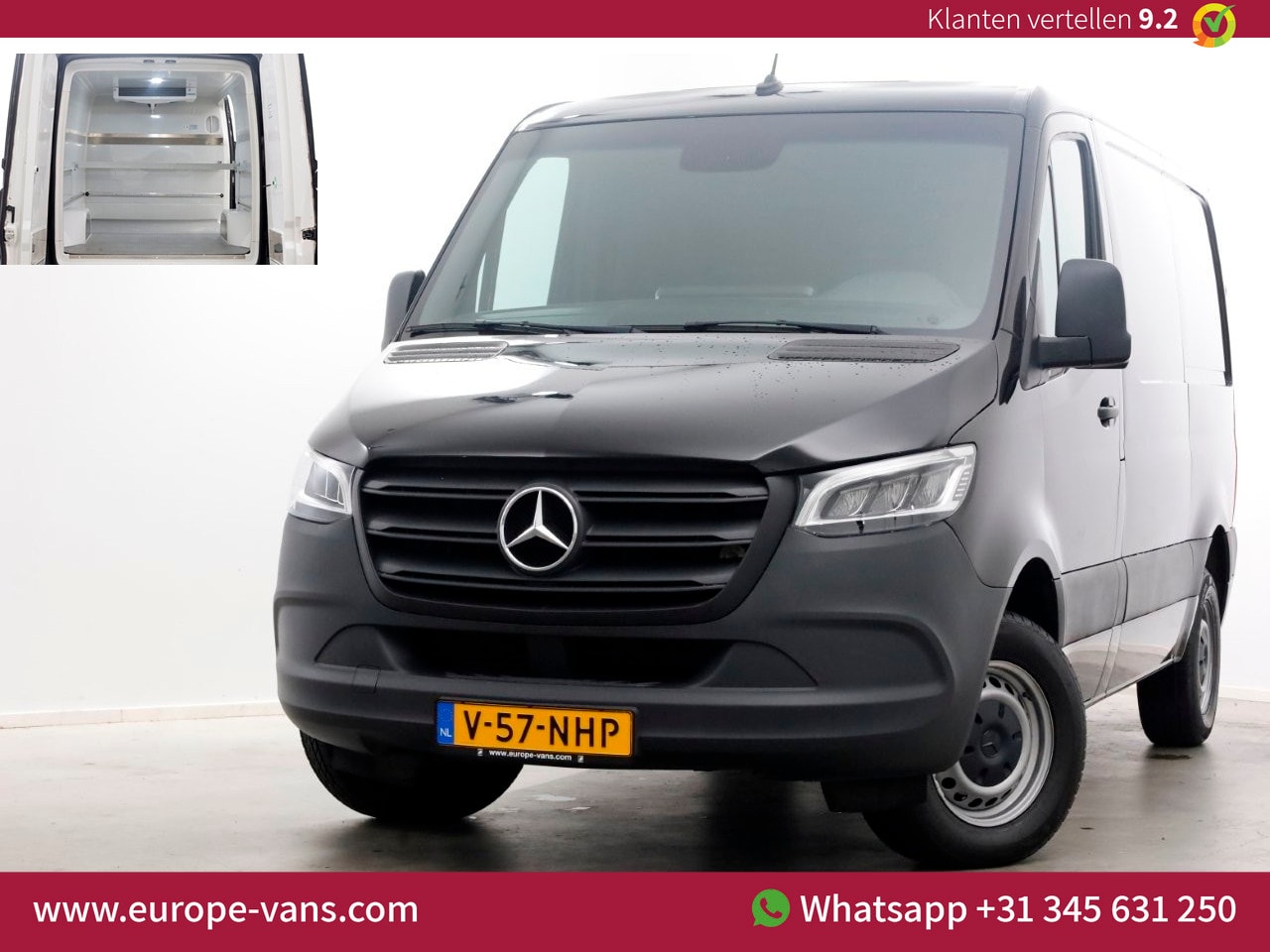 Mercedes-Benz Sprinter - 316 CDI 163pk RWD L1H1 7G Automaat Koelwagen Trekhaak/LED/Camera 04-2021 - AutoWereld.nl