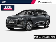 Audi Q6 e-tron - Advanced edition 252 PK · Trekhaak, mechanisch draaibaar · Sportstoel zwart leder-kunstl