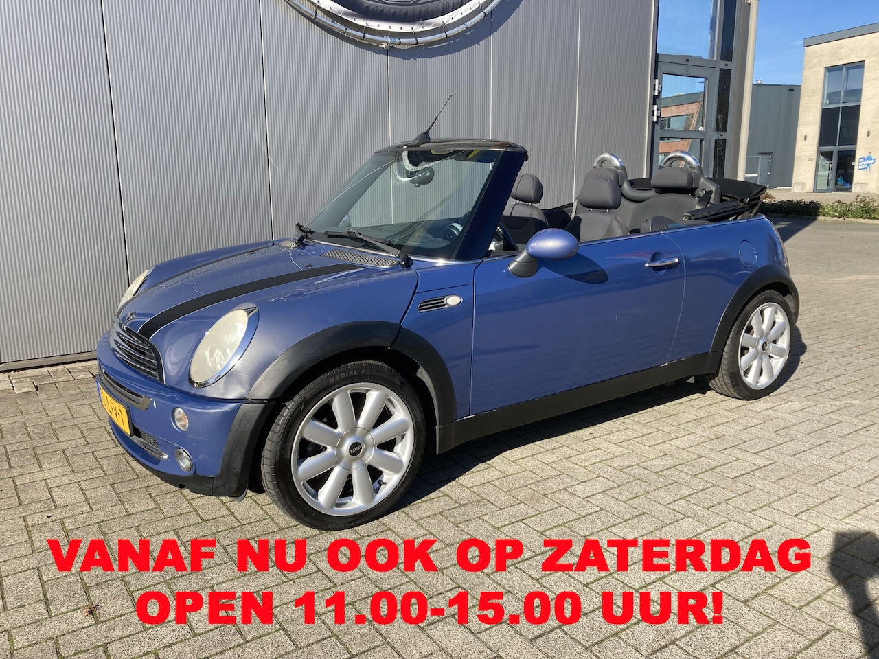 MINI Cabrio - Mini 1.6 Cooper Pepper Airco | Stoelverwarming | Boekjes aanwezig! - AutoWereld.nl