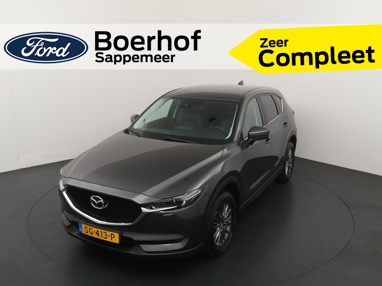 Mazda CX-5 - 2.0 165PK Skylease GT | Bose | Trekhaak | Leer | Stoel/Stuurverw. | Memory | - AutoWereld.nl
