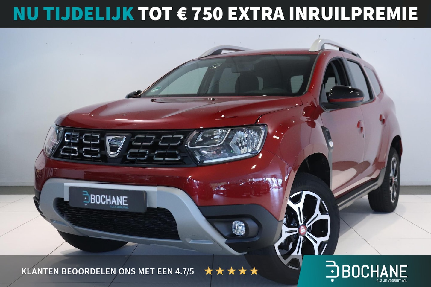 Dacia Duster - 1.3 TCe Tech Road | Camera | Climate control | Navigatie | AppleCarplay AndroidAuto | Key- - AutoWereld.nl