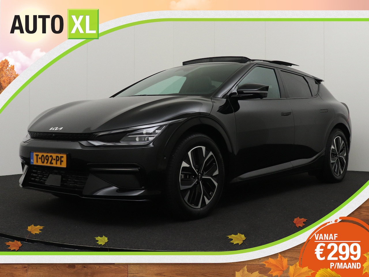 Kia EV6 - GT-Line 77.4 kWh Warmtepomp Schuif-/kanteldak Adapt.Cruise Camera - AutoWereld.nl