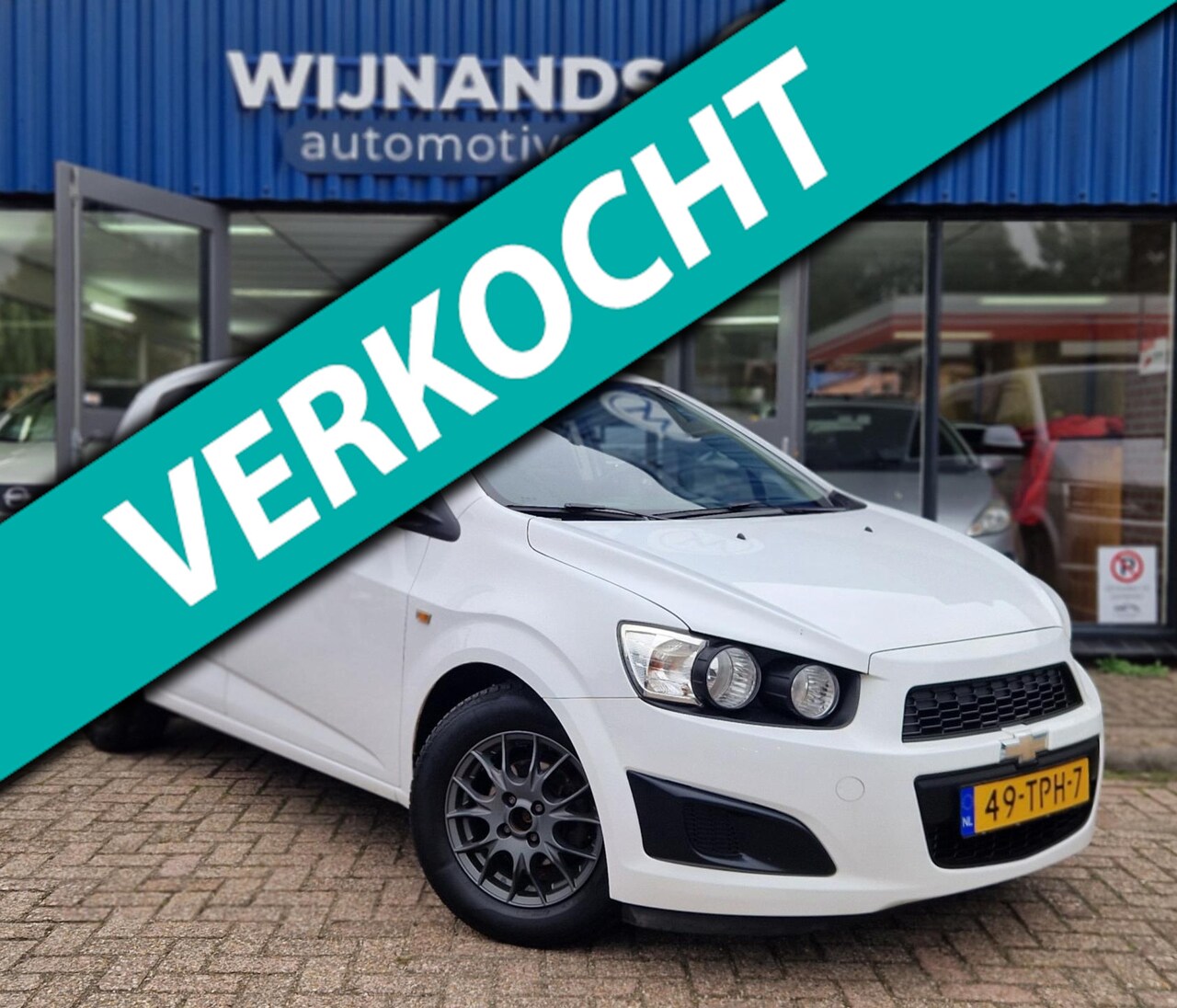 Chevrolet Aveo - 1.2 LS Clima Cruise Lichtmetaal Bt APK Onderh - AutoWereld.nl