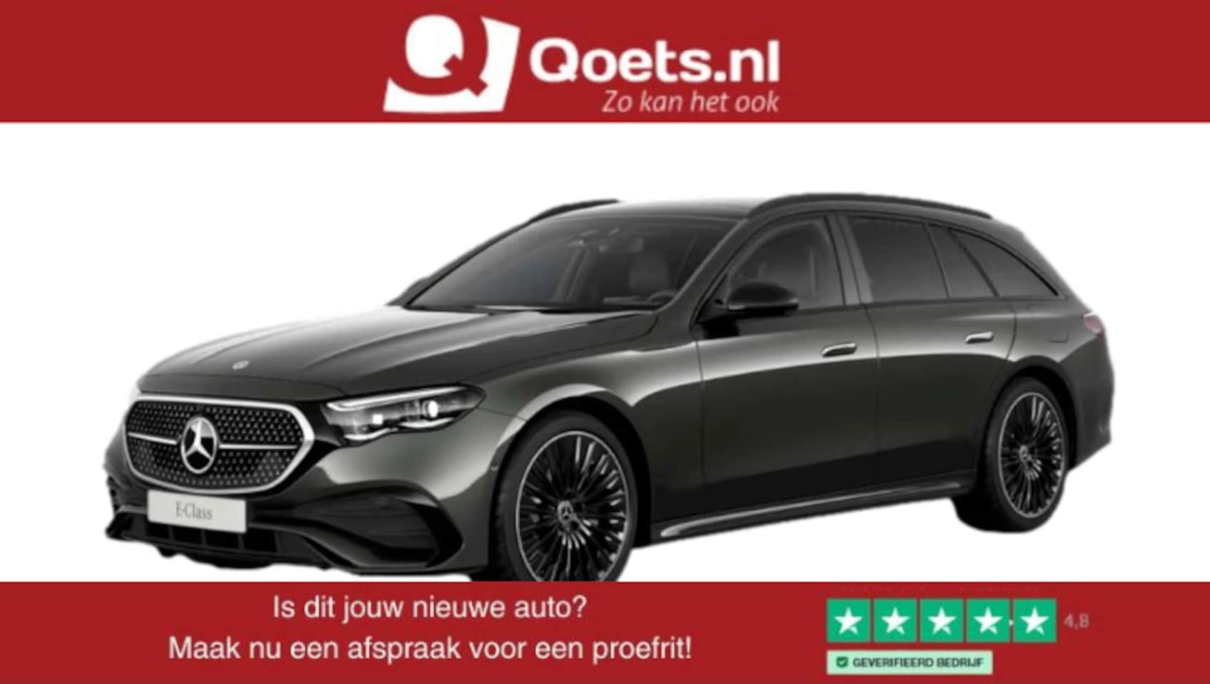 Mercedes-Benz E-klasse - 300 e AMG Line Trekhaak - Panoramadak - Airmatic - Night Pack - Winter pakket - Cruisecont - AutoWereld.nl